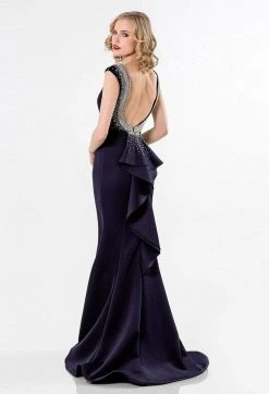 Terani Couture - Embellished Bateau Neck Gown 1522E0528B Formal Gowns