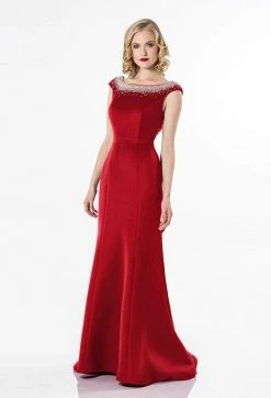 Terani Couture - Embellished Bateau Neck Gown 1522E0528B Formal Gowns