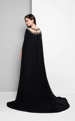 Formal Gowns Terani Couture - Embellished Jersey Mermaid Gown 1713M3488