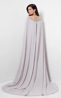 Formal Gowns Terani Couture - Embellished Jersey Mermaid Gown 1713M3488