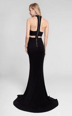 Terani Couture - Fashion-forward Choker Neck Stretch Jersey Mermaid Dress 1712P2518 10 Terani Couture - Fashion-forward Choker Neck Stretch Jersey Mermaid Dress 1712P2518