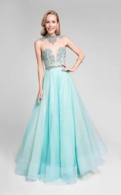 Terani Couture - Intricately Beaded Sweetheart Illusion Gown 1711P283