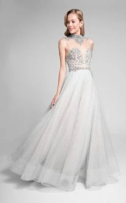 Terani Couture - Intricately Beaded Sweetheart Illusion Gown 1711P283 12 Terani Couture - Intricately Beaded Sweetheart Illusion Gown 1711P283