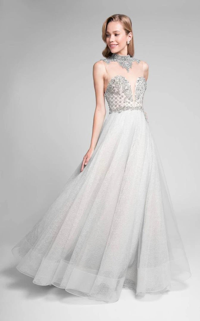 Terani Couture - Intricately Beaded Sweetheart Illusion Gown 1711P283 7 Terani Couture - Intricately Beaded Sweetheart Illusion Gown 1711P283