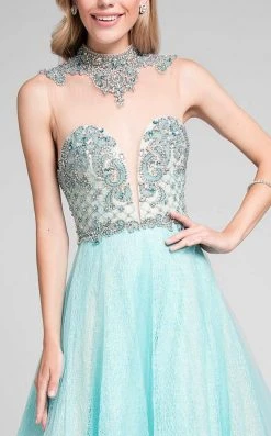 Terani Couture - Intricately Beaded Sweetheart Illusion Gown 1711P283 11 Terani Couture - Intricately Beaded Sweetheart Illusion Gown 1711P283