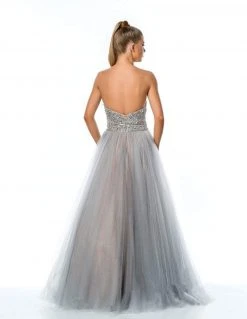 Terani Couture - Ostentatious Beaded Sweetheart A-line Gown 151P0084A