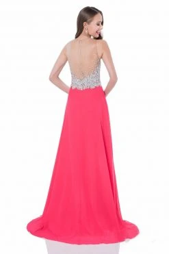 Terani Couture - Pearl Encrusted Illusion Evening Gown 1612P0502A Formal Gowns 13 Terani Couture - Pearl Encrusted Illusion Evening Gown 1612P0502A Formal Gowns