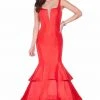 Formal Gowns Terani Couture - Ruffled Evening Gown 1623E1654