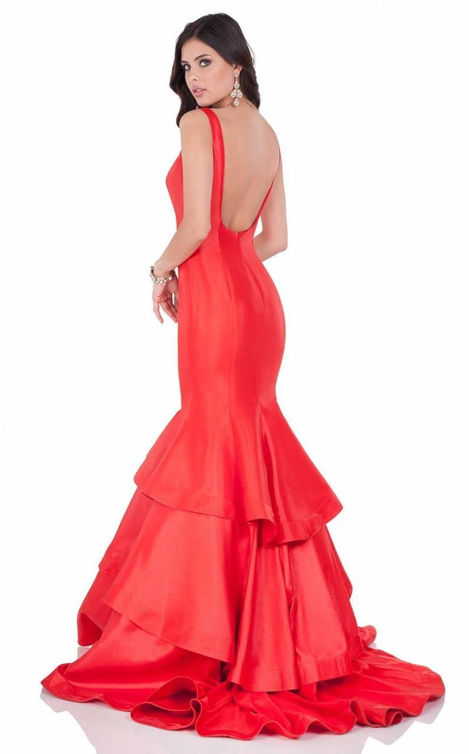 Formal Gowns Terani Couture - Ruffled Evening Gown 1623E1654 4 Formal Gowns Terani Couture - Ruffled Evening Gown 1623E1654
