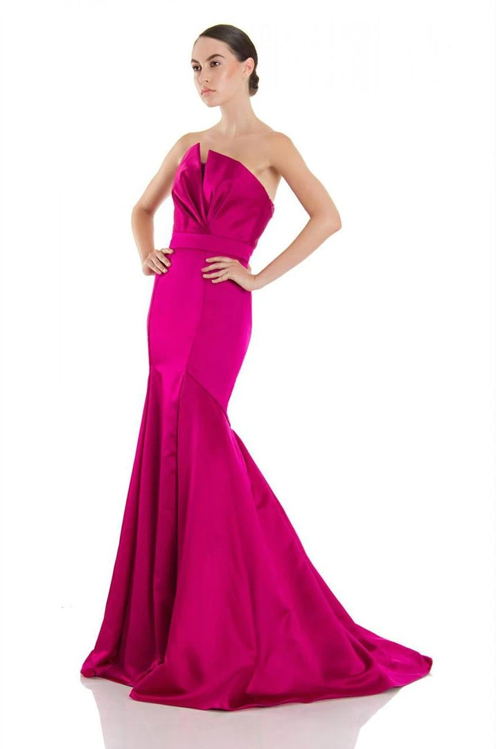 Formal Gowns Theia - 881898 Strapless Structured Evening Gown 3 Formal Gowns Theia - 881898 Strapless Structured Evening Gown