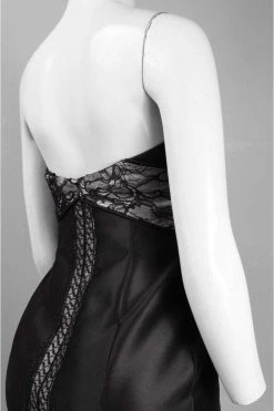 Cocktail Dresses Theia - 881946 Strapless Satin Fitted Cocktail Dress 5 Cocktail Dresses Theia - 881946 Strapless Satin Fitted Cocktail Dress