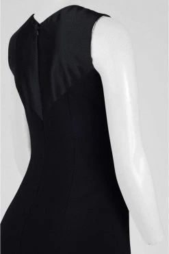 Formal Gowns Theia - 883039 Embellished Front Crepe Gown 7 Formal Gowns Theia - 883039 Embellished Front Crepe Gown