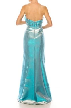 Theia - Pleated Bodice Long Dress 881093 Formal Gowns