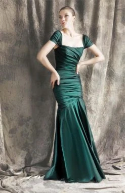 Formal Gowns Theia - Ruched Mermaid Gown 881422