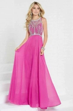 Tiffany Designs - 16275 Sleeveless Crystal Foliage A-Line Gown Formal Gowns 11 Tiffany Designs - 16275 Sleeveless Crystal Foliage A-Line Gown Formal Gowns