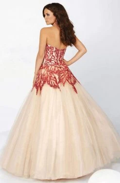Formal Gowns Tiffany Designs - 61113 Strapless Embellished Ballgown 5 Formal Gowns Tiffany Designs - 61113 Strapless Embellished Ballgown