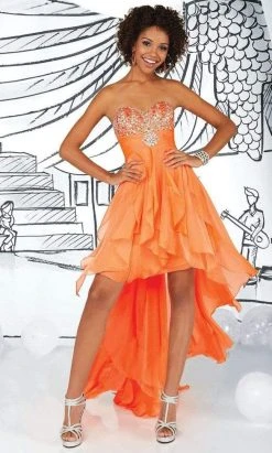 Formal Gowns Tiffany Homecoming - 16051 Embellished Sweetheart A-line Dress
