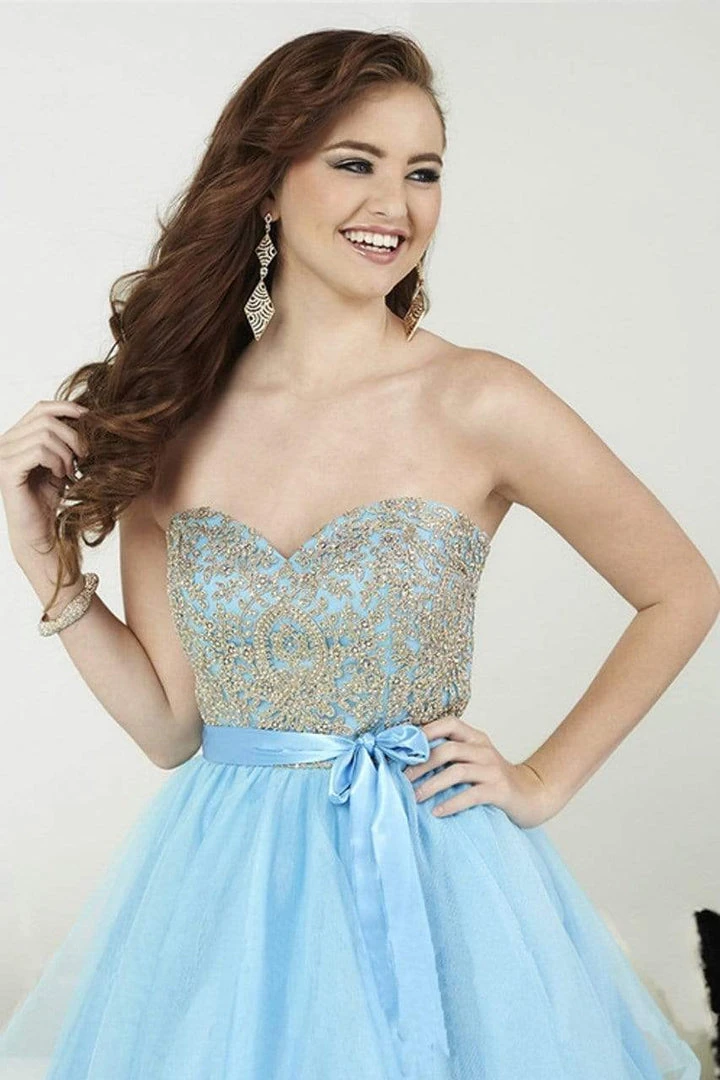 Tiffany Homecoming - 27079 Strapless Sweetheart Lace And Tulle Prom Dress 4 Tiffany Homecoming - 27079 Strapless Sweetheart Lace And Tulle Prom Dress