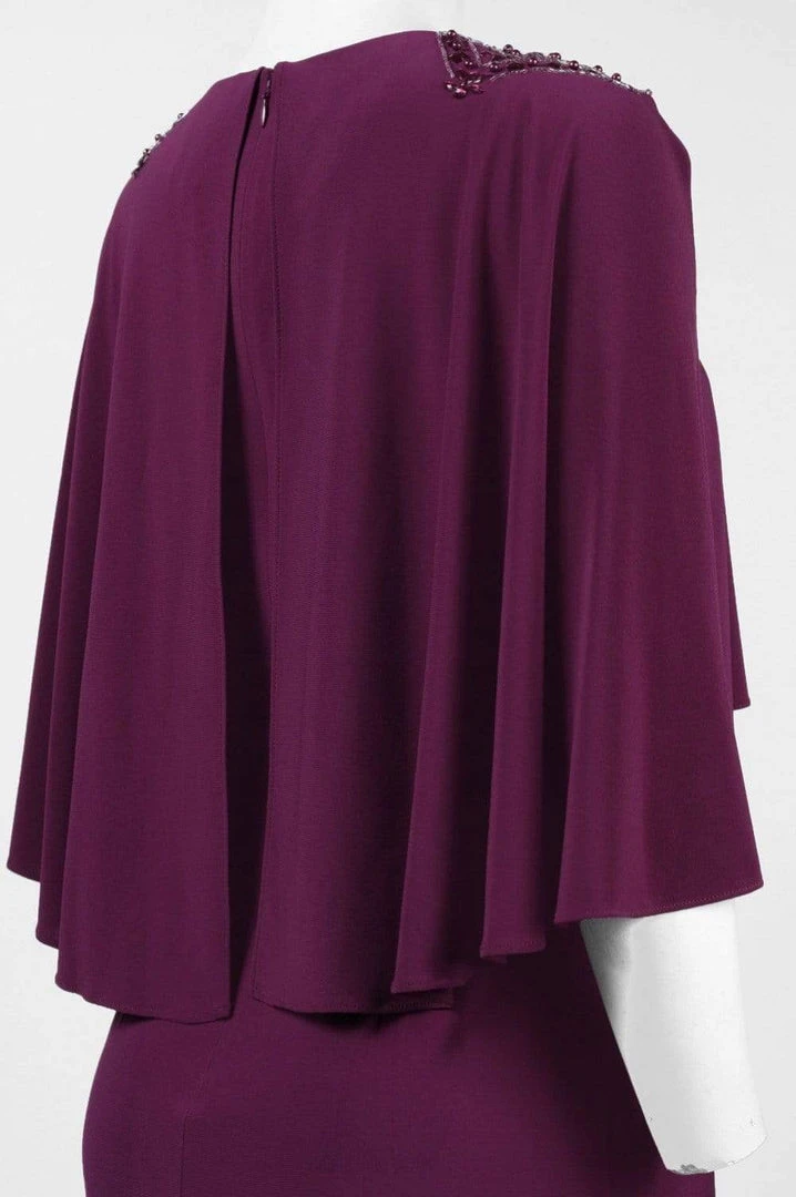 Adrianna Papell - AP1D101422 Beaded Jewel Neck Jersey Fitted Dress 5 Adrianna Papell - AP1D101422 Beaded Jewel Neck Jersey Fitted Dress