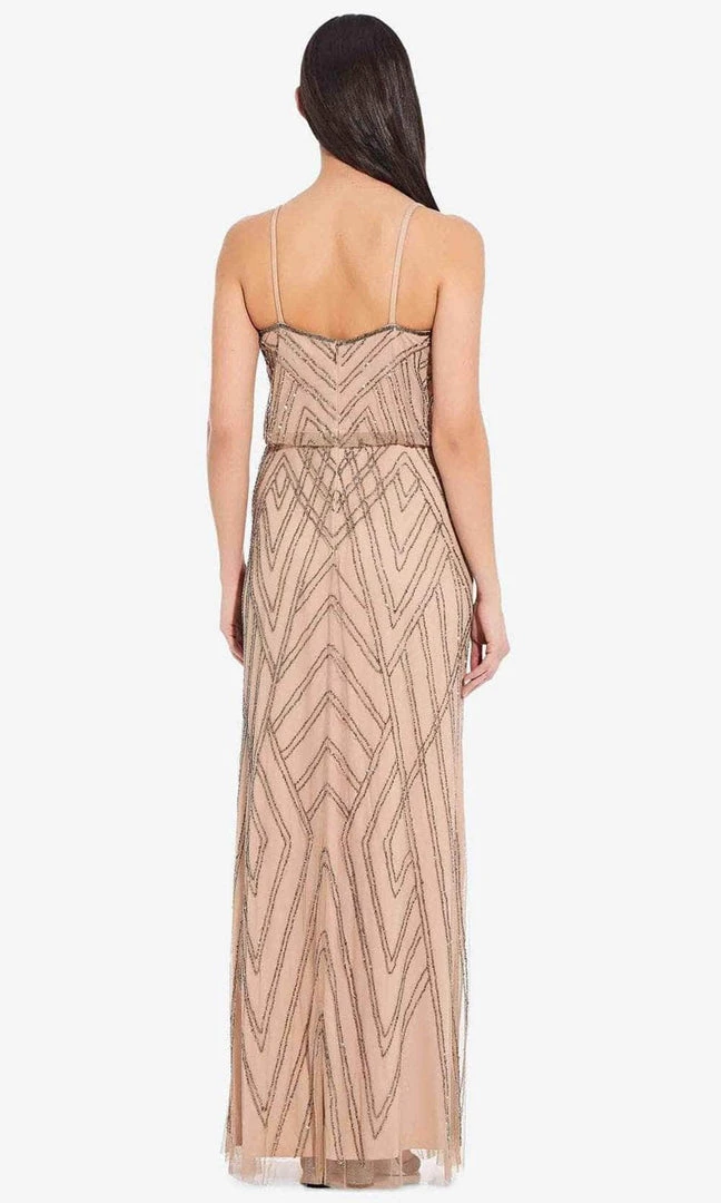 Adrianna Papell AP1E200215 - Beaded Blouson Trumpet Prom Dress 4 Adrianna Papell AP1E200215 - Beaded Blouson Trumpet Prom Dress