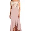 Adrianna Papell - AP1E205308 Embroidered Off-Shoulder Trumpet Dress 2 Adrianna Papell - AP1E205308 Embroidered Off-Shoulder Trumpet Dress