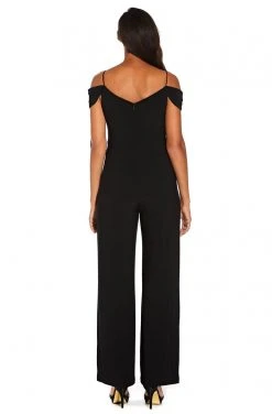 Adrianna Papell - AP1E206048 Gathered V-neck Jumpsuit