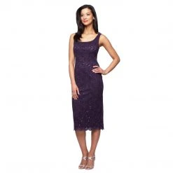 Alex Evenings - 112264 Two-Piece Allover Lace Jacket Dress