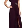 Alex Evenings - 81351491 Cowl Neck A-Line Matte Jersey Dress