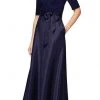 Alex Evenings - 81351533 Surplice Bodice Long Dress