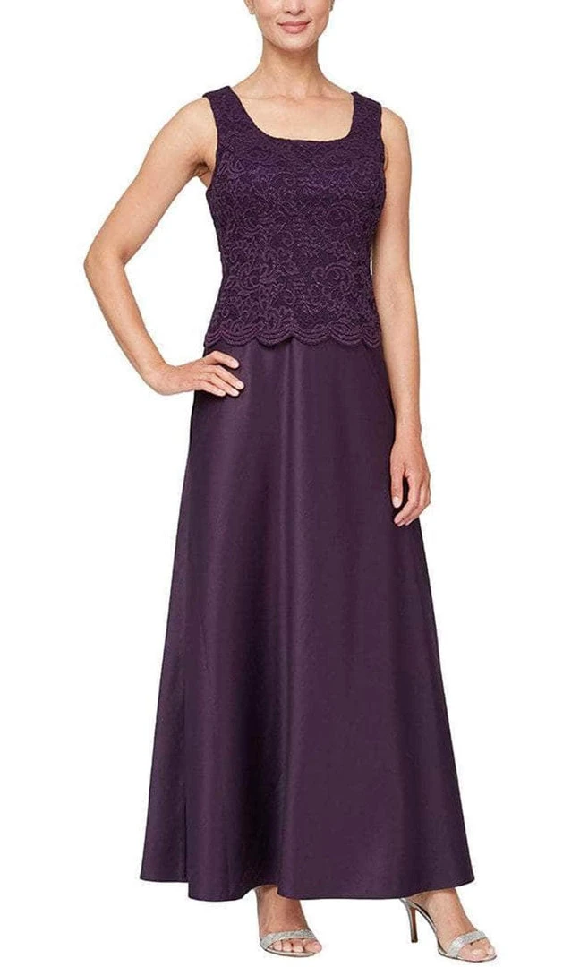 Alex Evenings - 82122326 Lace Bodice With Jacket A-Line Dress 4 Alex Evenings - 82122326 Lace Bodice With Jacket A-Line Dress