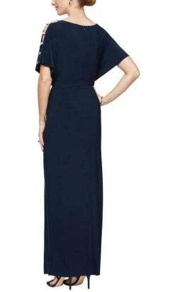 Alex Evenings - 82351544 Sleeve Embellish Long Dress