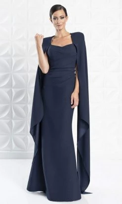 Alexander By Daymor - 1272 Strapless V-Neck Long Evening Dress