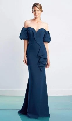 Alexander By Daymor - 1479 Sweetheart Crepe Sheath Gown