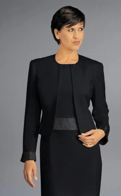 Alexander By Daymor - 2109 Long Formal Sheath Dress With Long Sleeve Blazer 13 Alexander By Daymor - 2109 Long Formal Sheath Dress With Long Sleeve Blazer