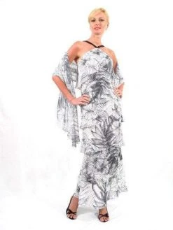 Alexander By Daymor - 34512 Beaded Neck Layered Dress