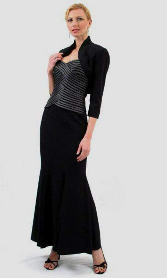 Alexander By Daymor - 7003 Strapless Sweetheart Mermaid Gown With Bolero 5 Alexander By Daymor - 7003 Strapless Sweetheart Mermaid Gown With Bolero