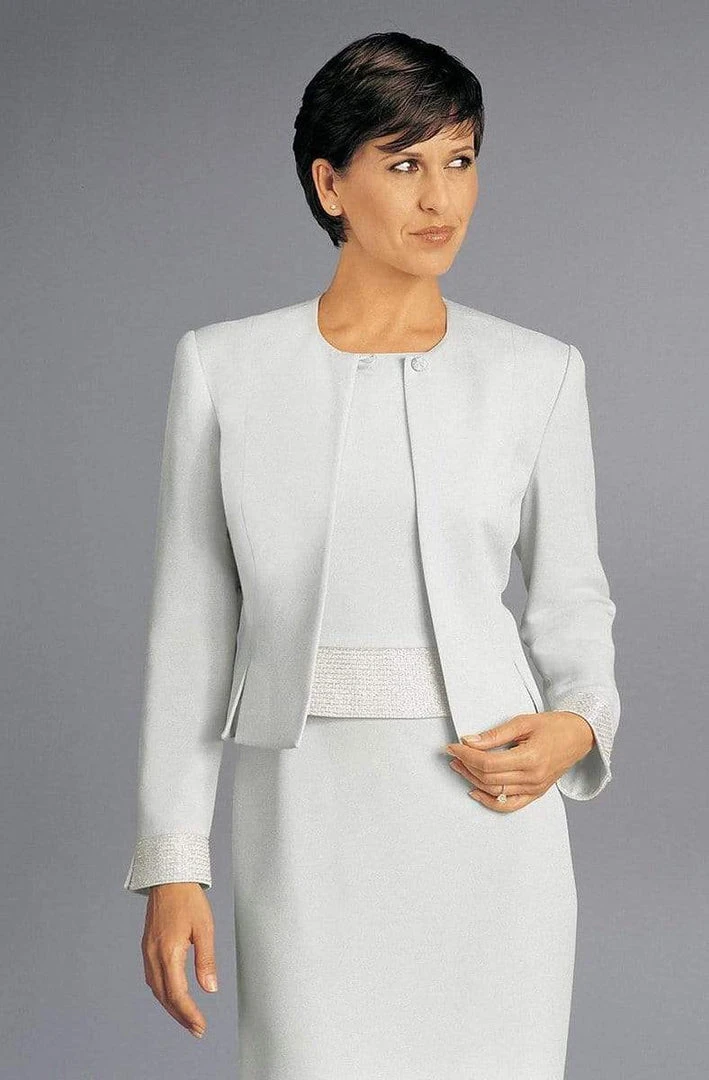 Alexander By Daymor - Jewel Dress With Ornate Cuffed Jacket 702109 5 Alexander By Daymor - Jewel Dress With Ornate Cuffed Jacket 702109