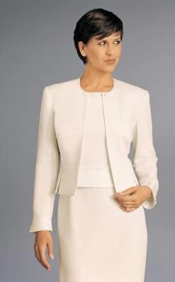 Alexander By Daymor - Jewel Dress With Ornate Cuffed Jacket 702109 14 Alexander By Daymor - Jewel Dress With Ornate Cuffed Jacket 702109