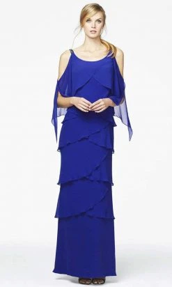 Alexander By Daymor - Scoop Neck Sheath Dress 371