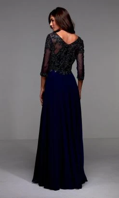 Alyce Paris 27502 - Beaded Bateau Neck Formal Dress
