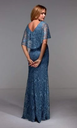 Alyce Paris - 27506 V Neck Sheath Evening Gown