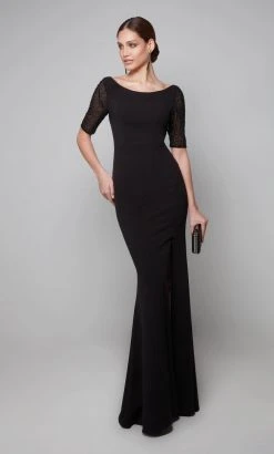 Alyce Paris 27628 - Bejeweled Scoop Neck Formal Dress