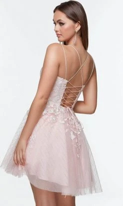 Alyce Paris 3968 - Straight Neck Cocktail Dress 7 Alyce Paris 3968 - Straight Neck Cocktail Dress