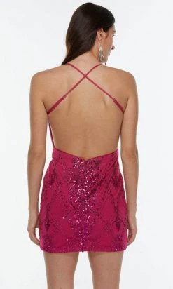 Alyce Paris 4515 - Sleeveless Glitter Cocktail Dress