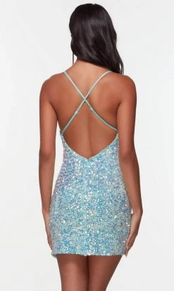 Alyce Paris 4543 - Sweetheart Crisscross Back Cocktail Dress