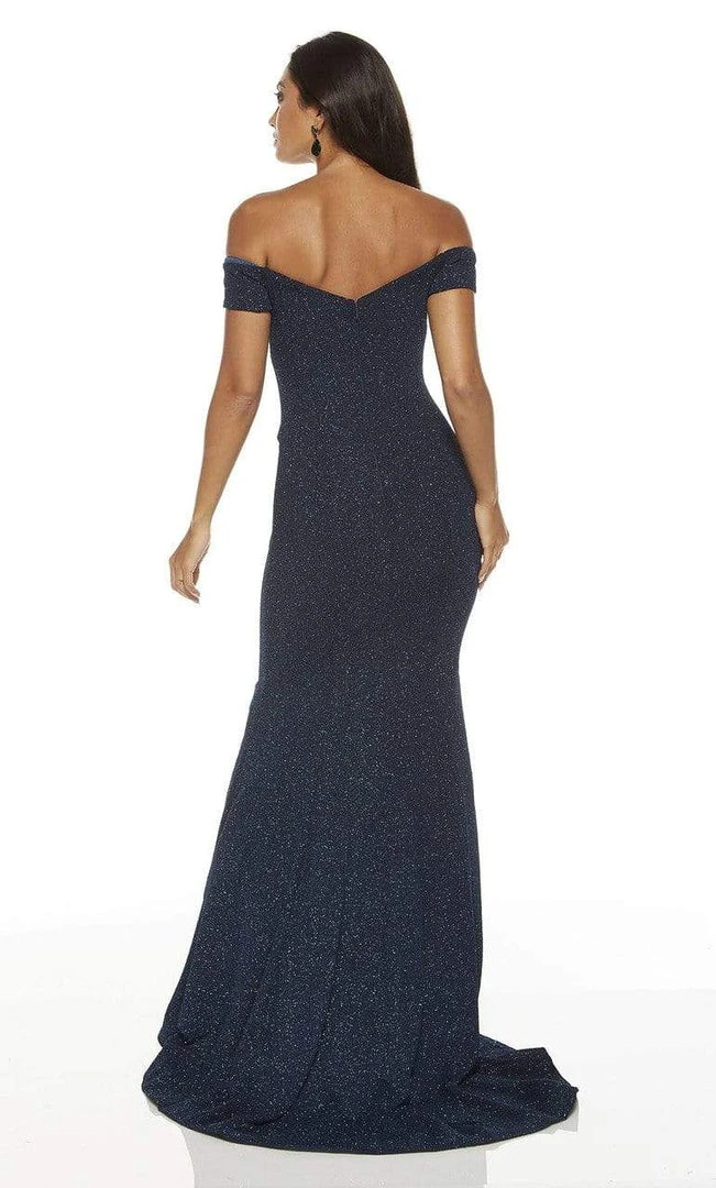 Alyce Paris - 60794 Off-Shoulder Straight Across Long Dress 4 Alyce Paris - 60794 Off-Shoulder Straight Across Long Dress