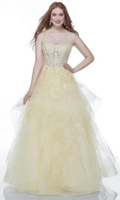 Alyce Paris 61094 - Embroidered Sweetheart Prom Ballgown 10 Alyce Paris 61094 - Embroidered Sweetheart Prom Ballgown