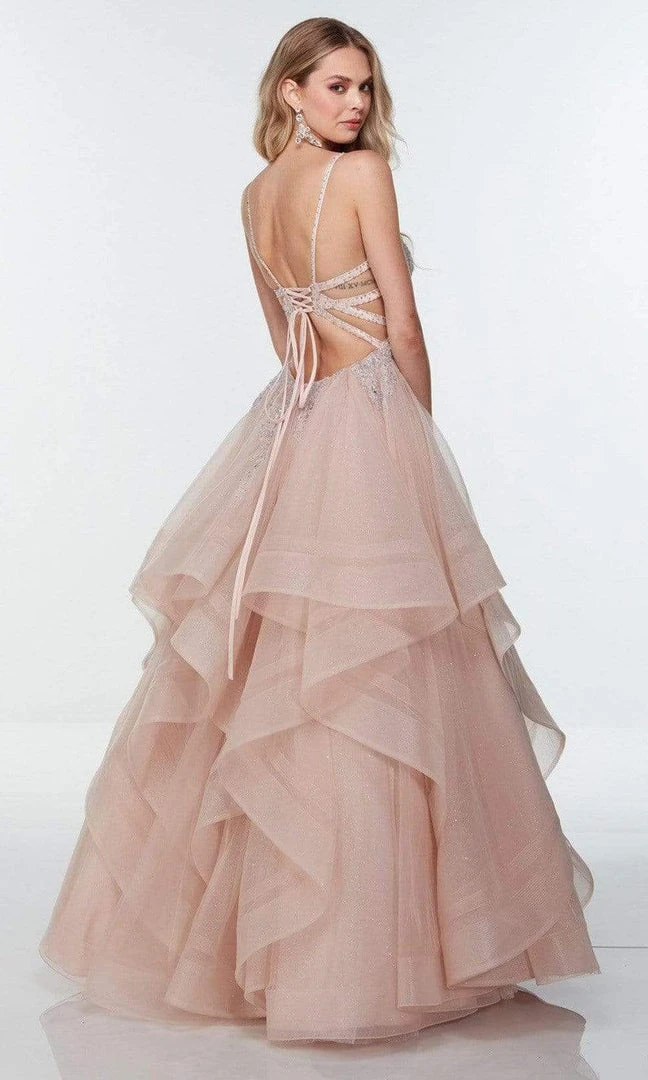 Alyce Paris - 61109 Sleeveless Cutout Back Ballgown 4 Alyce Paris - 61109 Sleeveless Cutout Back Ballgown