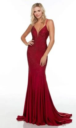 Alyce Paris - 61138 Beaded Sleeveless Mermaid Gown