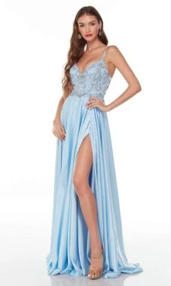 Alyce Paris - 61141 Beaded High Slit Gown